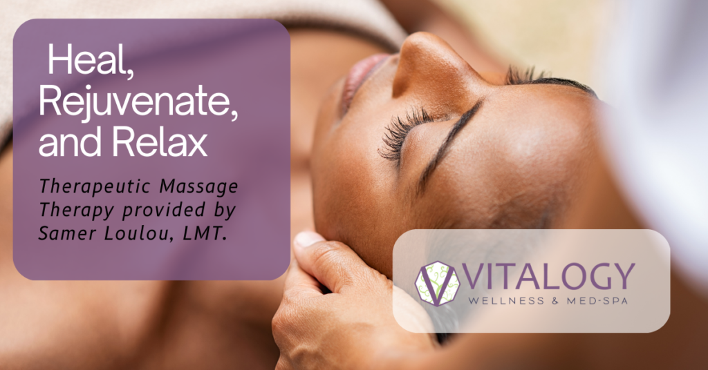Massage Therapy at Vitalogy Wellness - Services provided by Samer Loulou