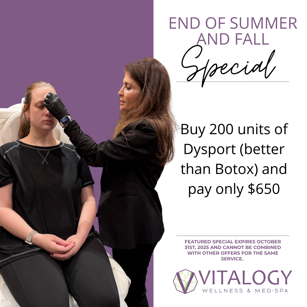 Buy 200 units of Dysport (better than Botox) and pay only $650