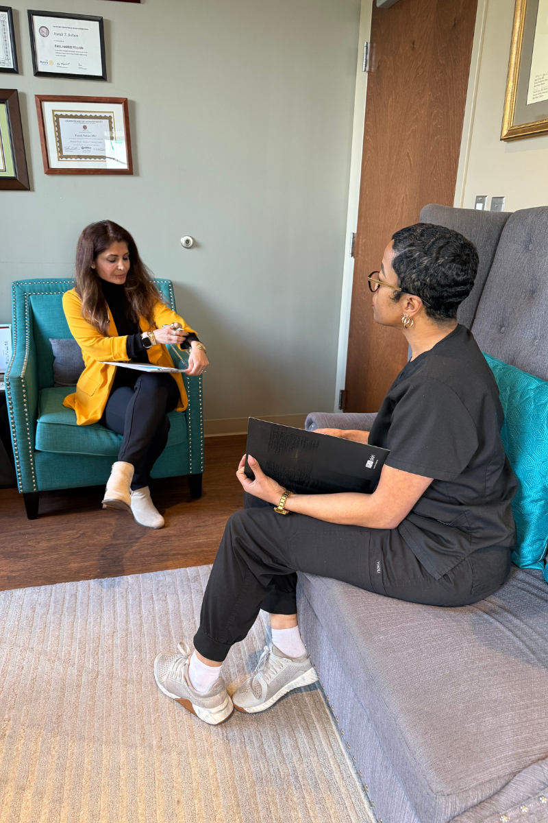 Consultation with Dr. Farah T Sultan at Vitalogy Wellness and Med Spa in Homewood, AL