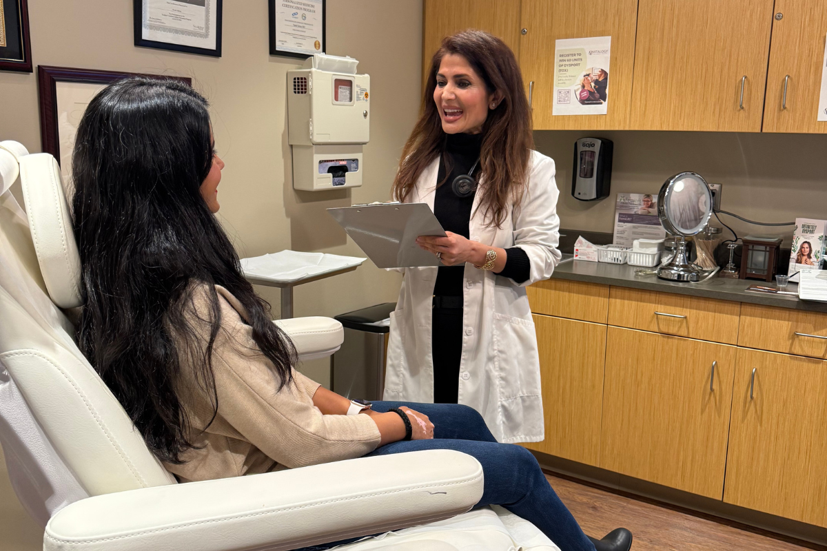 Consultation with Dr. Farah T Sultan at Vitalogy Wellness and Med Spa in Homewood, AL