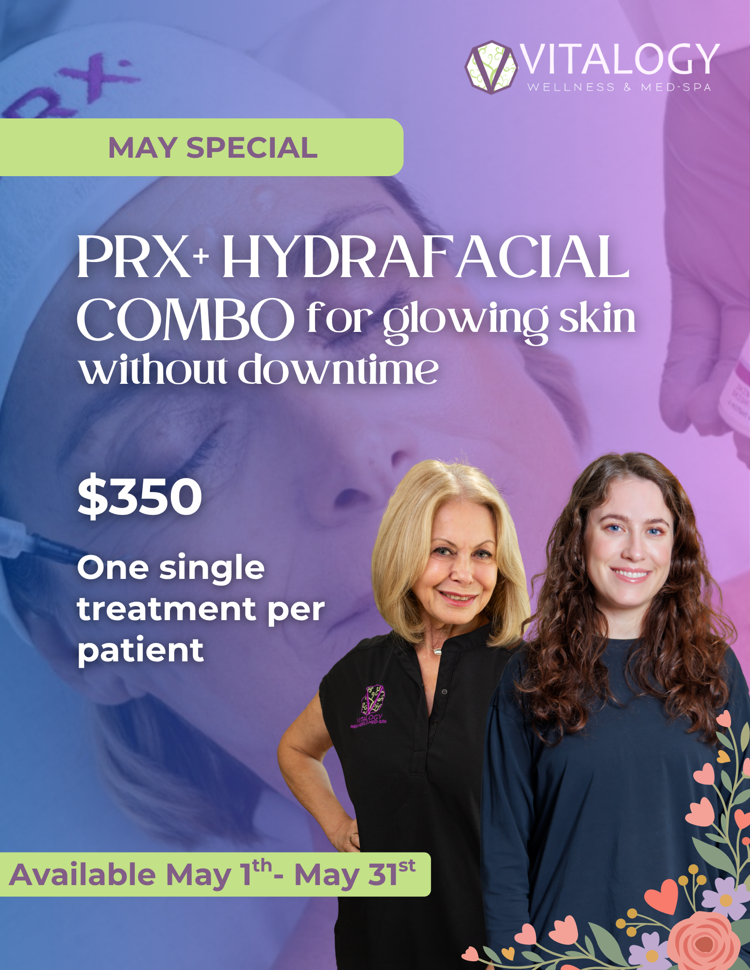 PRX+ HYDRAFACIAL COMBO at Vitalogy Wellness and Med Spa in Homewood, AL